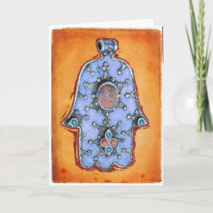 Vintage Hamsa Kort