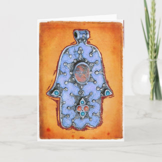 Vintage Hamsa Kort