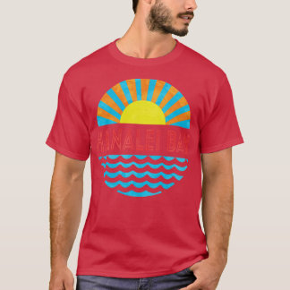 Vintage Hanalei Bay Beach Sol och Vinkarare T Shirt