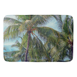 Vintage Handflatan Träd Badrumsmatta