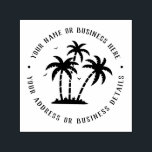 Vintage Handflatan Träd Business Namn Returadress Självfärgande Stämpel<br><div class="desc">Personlig gummi frimärke för din returadress för e-postmeddelanden till helgdag, logotyp för professionell till små företag och anpassningsbar. Vintage och klassisk design för att ge din e-post och paket lite personlig beröring. Anpassa texten med ditt namn eller ditt namn eller ditt företag namn, adress och kontaktinformation. Använda Verktyg på Design...</div>