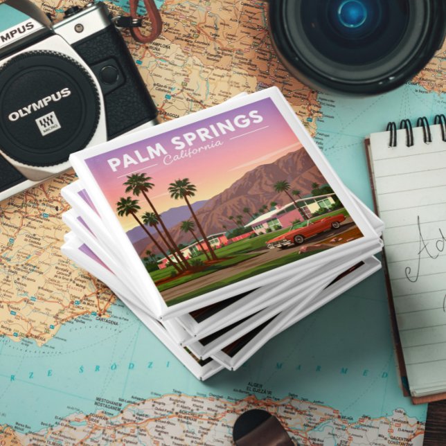 Vintage Handflatan Vår Kalifornien Magnet (Skapare uppladdad)