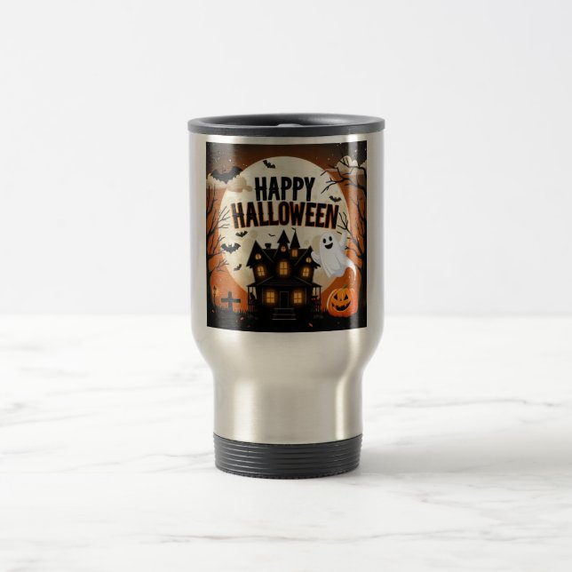 Vintage happy halloween art resemugg (Center)