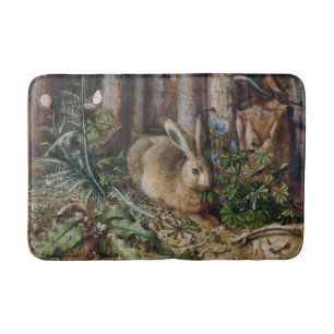 Vintage Har Skog Natur Mörk Cottagecore Badrumsmatta