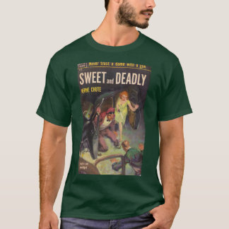 Vintage Hårdkokt Detektiv Pappersbokomslag 18 T Shirt