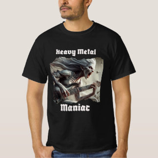 Vintage hårdrock gitarrister t shirt