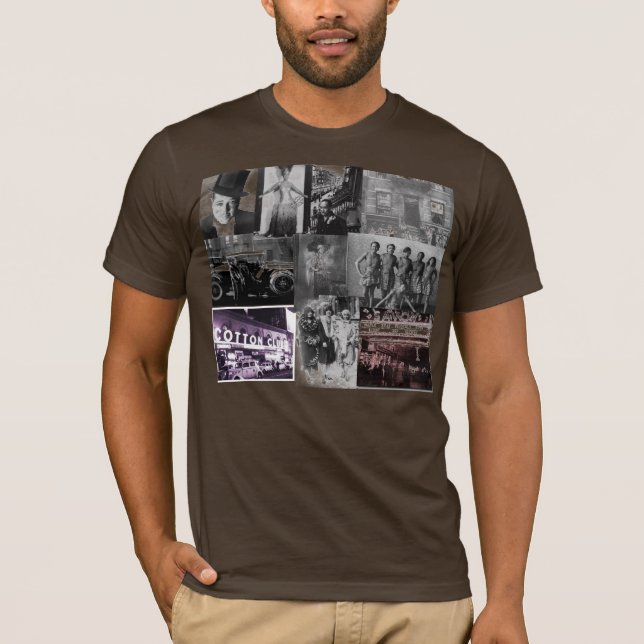 VINTAGE HARLEM… TEE SHIRT (Framsida)