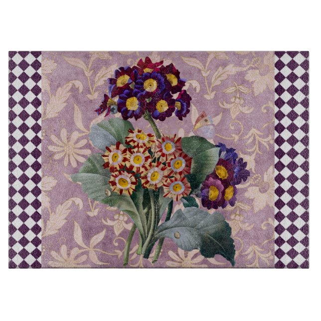 Vintage Harlequin Garden Flower Panel (Framsidan)
