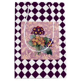 Vintage Harlequin Garden Flower Panel