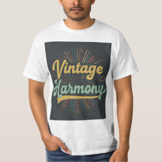 Vintage Harmony Logotyp ❤ ❤ ❤ ❤ ❤ ❤ T Shirt
