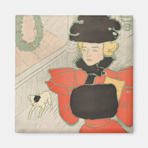 Vintage Harpers jul 1896 Magnet