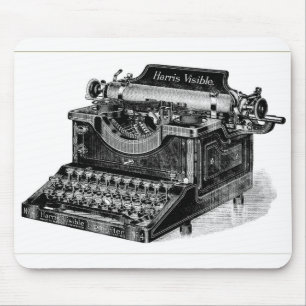 Vintage Harris Visible Typewriter Musmatta