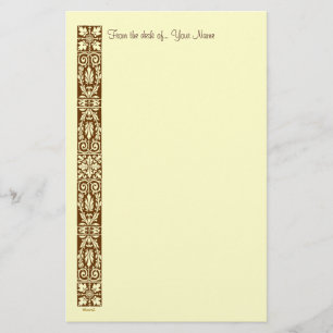 Vintage Harvest Art Anpassningsbar Stationery Brevpapper