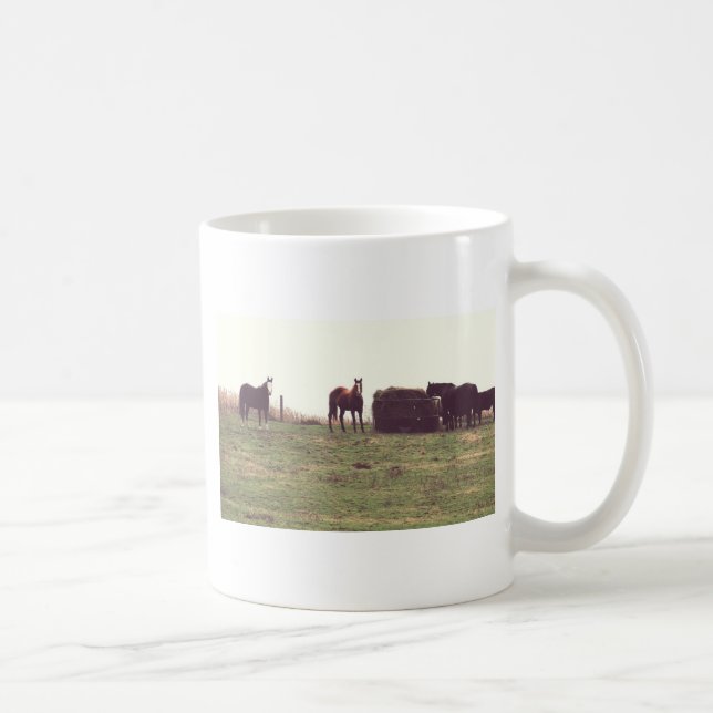 Vintage Hästar Kaffemugg (Höger)
