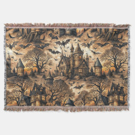 Vintage Haunted House Filt