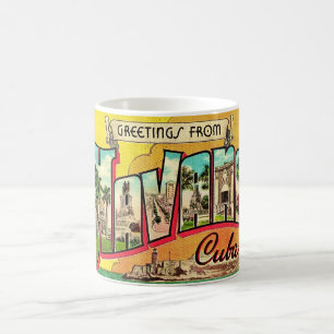 Vintage Havana Cuba vykort Mugg