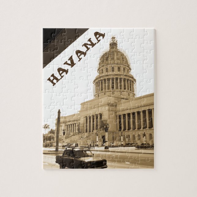 Vintage Havana, Kuba Pussel (Vertikal)