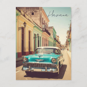Vintage Havana Kuba Vykort