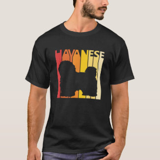 Vintage Havanese fulstyg julpyjamas present T Shirt