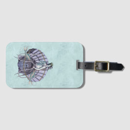 Vintage Havshäxa Collage   Bagagebricka