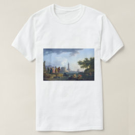 Vintage havsstrand 1776 t shirt