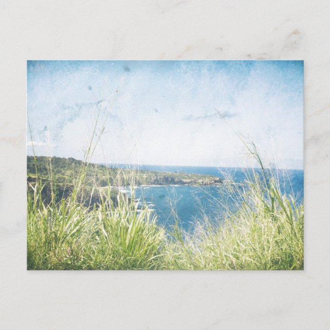 Vintage, havsvy | vykort (Framsida)