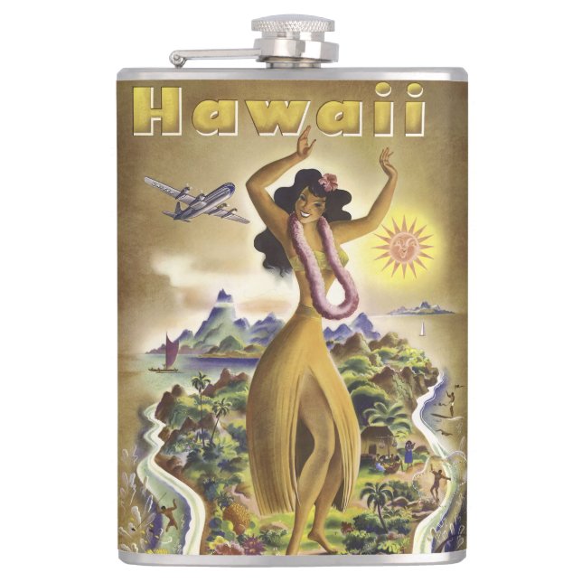 Vintage Hawaii 2 Fickplunta (Framsidan)