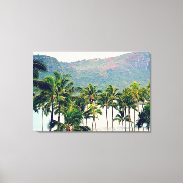 Vintage Hawaii Canvastryck (Framsida)