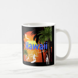 Vintage Hawaii Keepsaké Kaffemugg