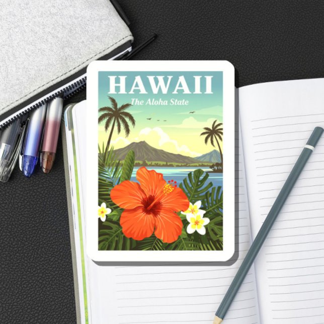 Vintage Hawaii Magnet (Skapare uppladdad)