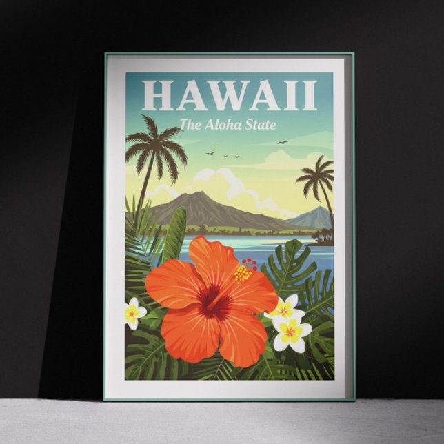 Vintage Hawaii Poster (Skapare uppladdad)