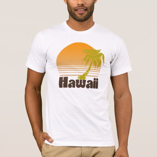 Vintage Hawaii T-shirt (Framsida)
