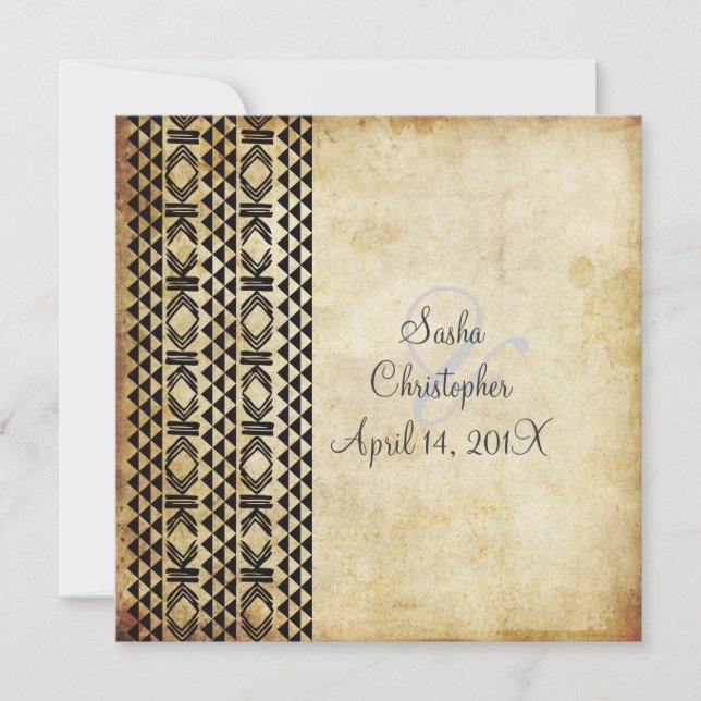 Vintage Hawaii Tattoo/party Investigation Inbjudningar (Framsida)