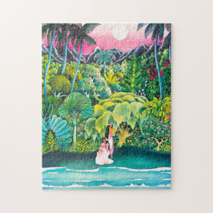 Vintage Hawaii Travel Pussel