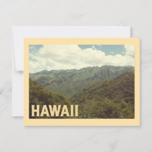 Vintage Hawaii Travel Vykort