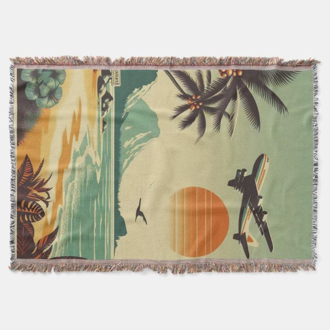 Vintage Hawaii/Tropical Filt (Framsidan)