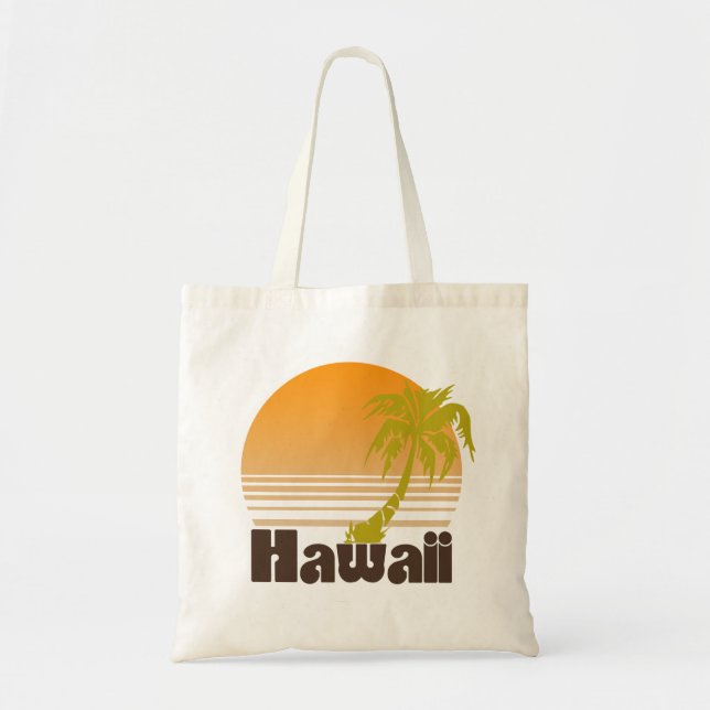 Vintage Hawaii Tygkasse (Framsidan)