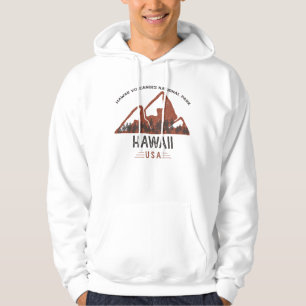 Vintage Hawaii Vulkaners nationalpark Hawaii Hoodie