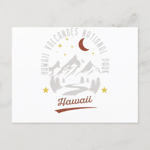 Vintage Hawaii Vulkaners nationalpark Hawaii Vykort