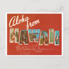 Vintage Hawaii Vykort