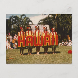 Vintage Hawaii Vykort