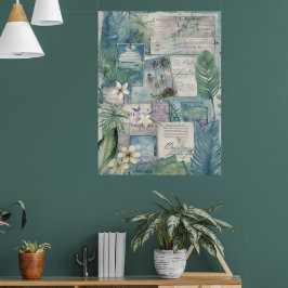 Vintage Hawaiian Scrapbook Page 10 Poster