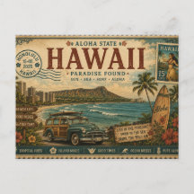 Vintage Hawaiiresor minne