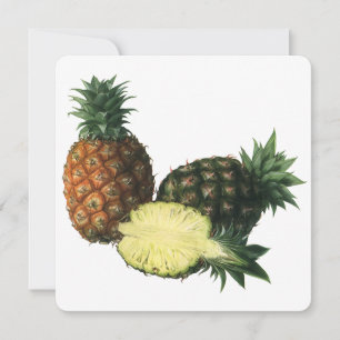 Vintage hawaiiska ananas, ekologisk livsmedelsfruk
