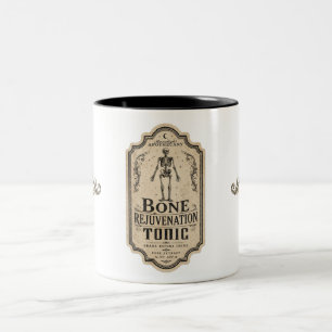 Vintage Häxapotek Potionsetikett Kaffemugg
