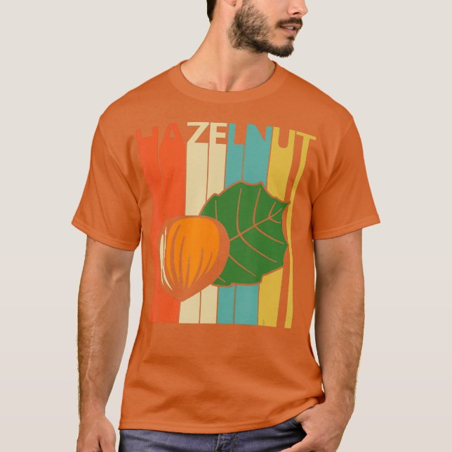 Vintage Hazelnut T Shirt (Framsida)