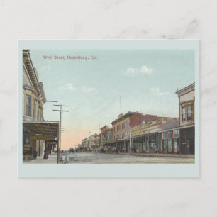 Vintage Healdsburg California Vykort