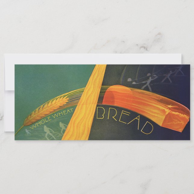 Vintage Healthy Mat, hel sädessäck Bröd (Framsida)