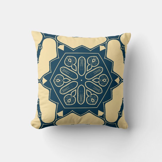 VINTAGE HEART MÖNSTER Pillow Kudde (Framsida)