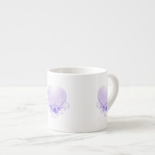 Vintage Heart och Ro Lavender Espressomugg
